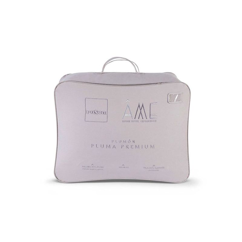 ROSEN - Plumón Rosen Pluma Natural 100% Pecho Ame 1,5 Plazas