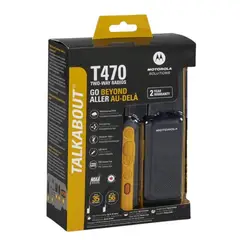 MOTOROLA - Radio Comunicador T470 - cod-9232