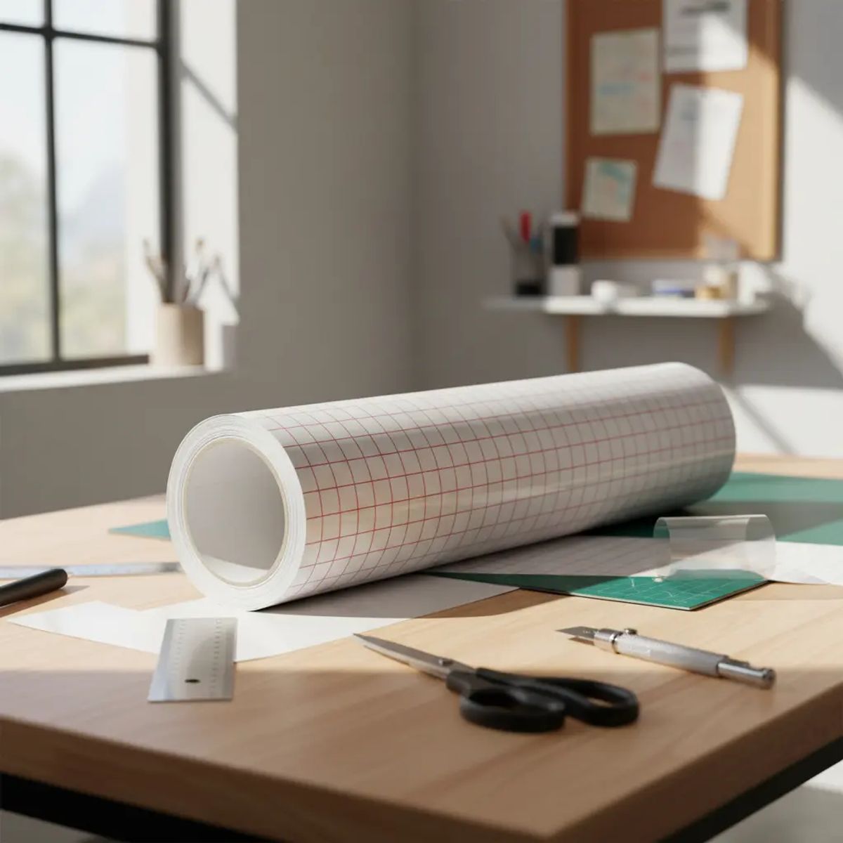 NEON - Papel De Traspaso Para Vinilos Reutilizable 3 Veces 30 Cm X 50 Mts