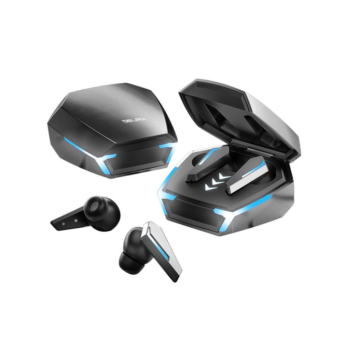 DELAV - Audífonos Bluetooth Gamer Delav Pods Pro RTX Hypergame High Gaming 6