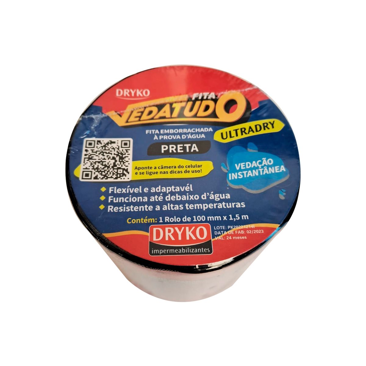 GENERICO - Parche para piscinas Dryko Vedatudo Ultradry Negro 10cm X 150cm