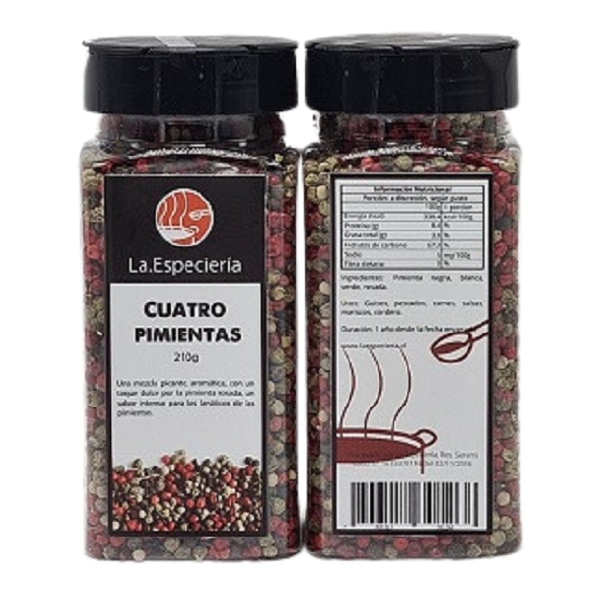 GENERICO - Mix 4 Pimientas 210g La Especieria