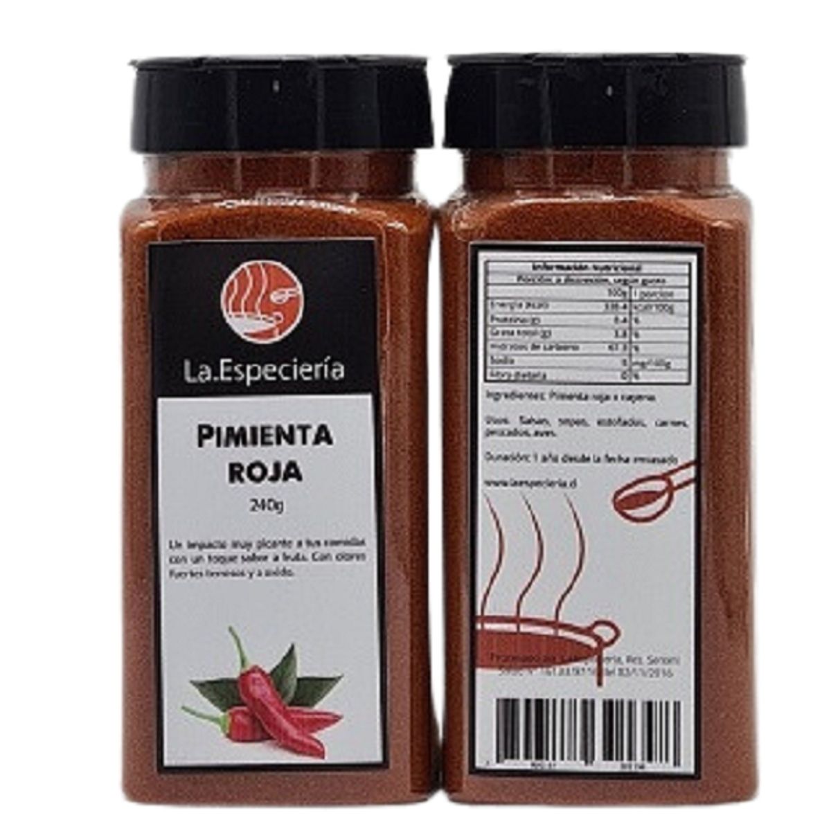 GENERICO - Pimienta Roja o Cayena 240g La Especieria