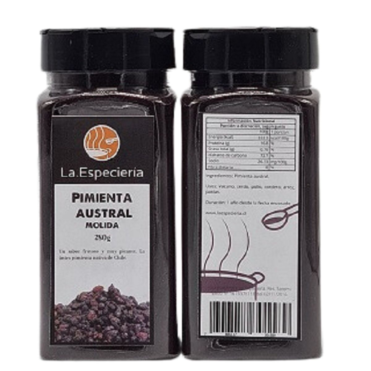 GENERICO - Pimienta Austral Molida 280g La Especieria