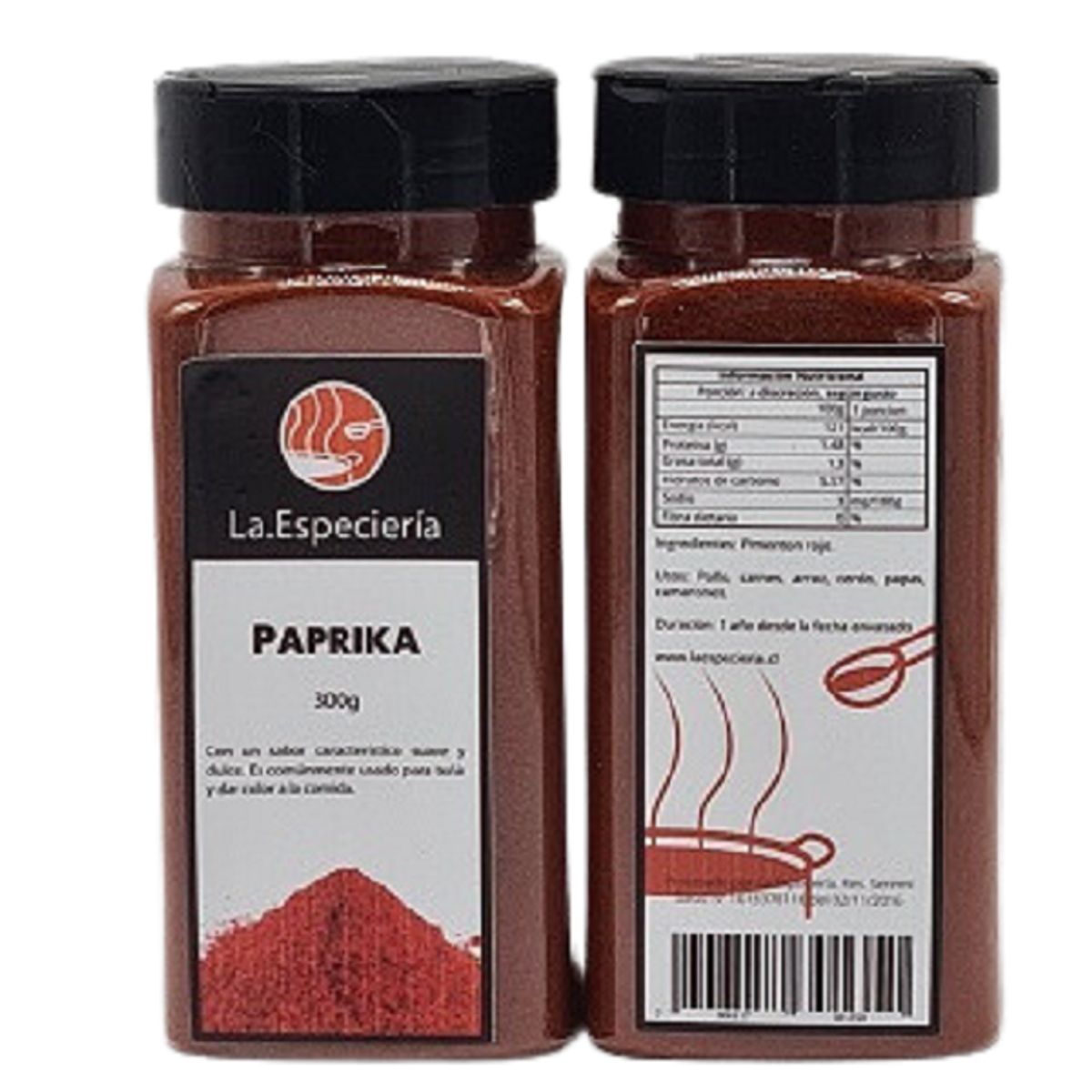 GENERICO - Paprika o Pimentón o Ají de Color La Especiería 100% Natural 300g La Especieria