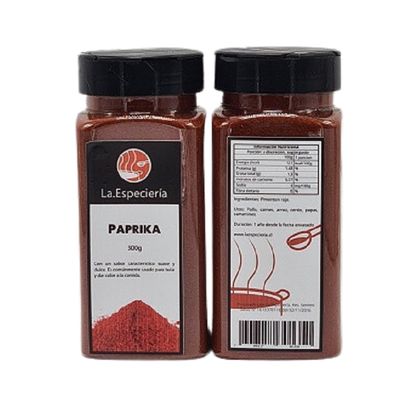 Imagen 2 del producto Paprika o Pimentón o Ají de Color La Especiería 100% Natural 300g La Especieria