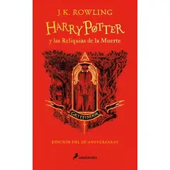 TOP10BOOKS - LIBRO HARRY POTTER Y LAS RELIQUIAS DE MUERTE.GRYFFINDOR /095