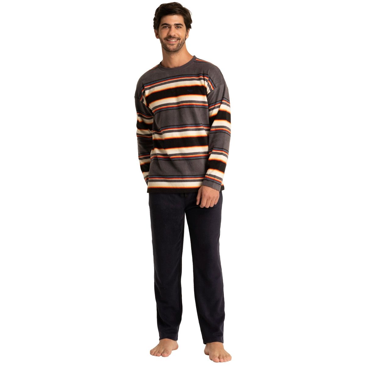TOP - Pijama Micro Fibra Hombre Invierno 236 C2 Top
