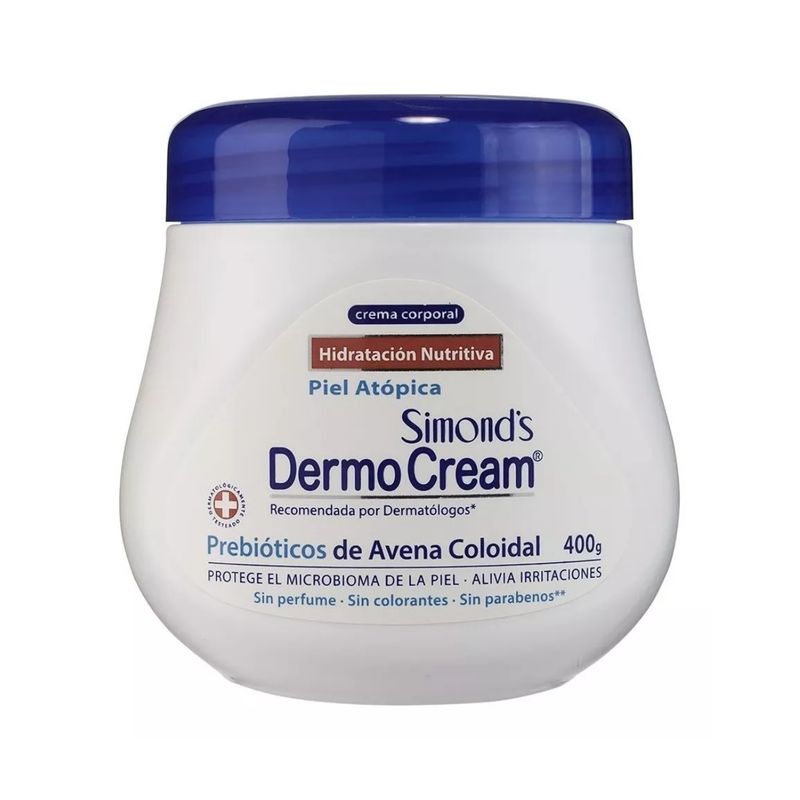 Dermocream - Crema Simonds Dermocream Piel Atopica Prebiotica 400g