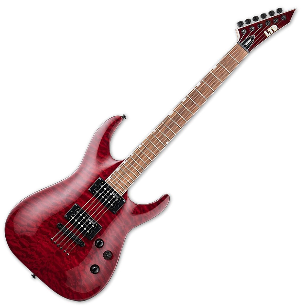 LTD - Guitarra Eléctrica LTD MH200 - See Thru Black Cherry