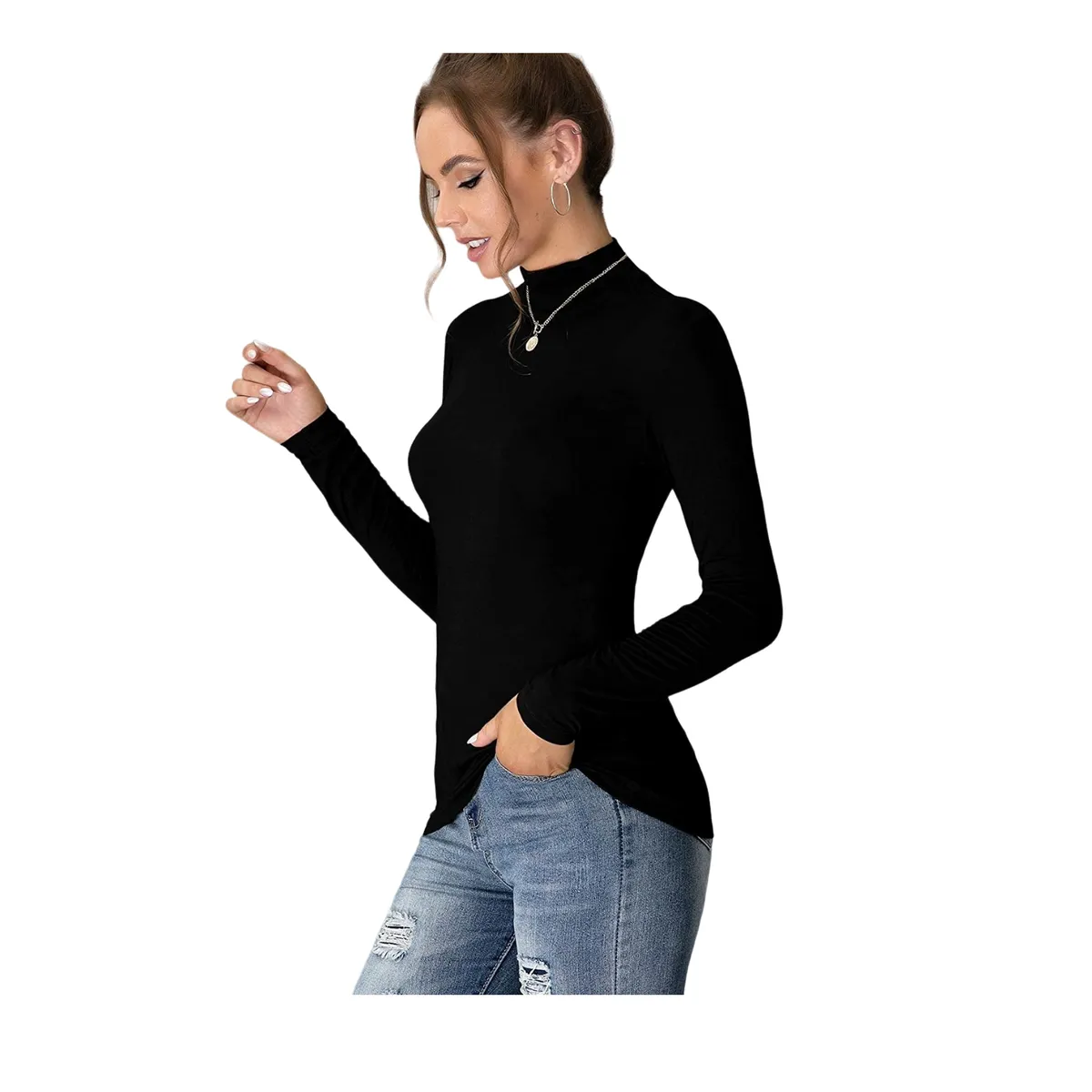 GARSIL - Beatle Para Mujer Con Fibra de Bambu -  Camiseta Termica