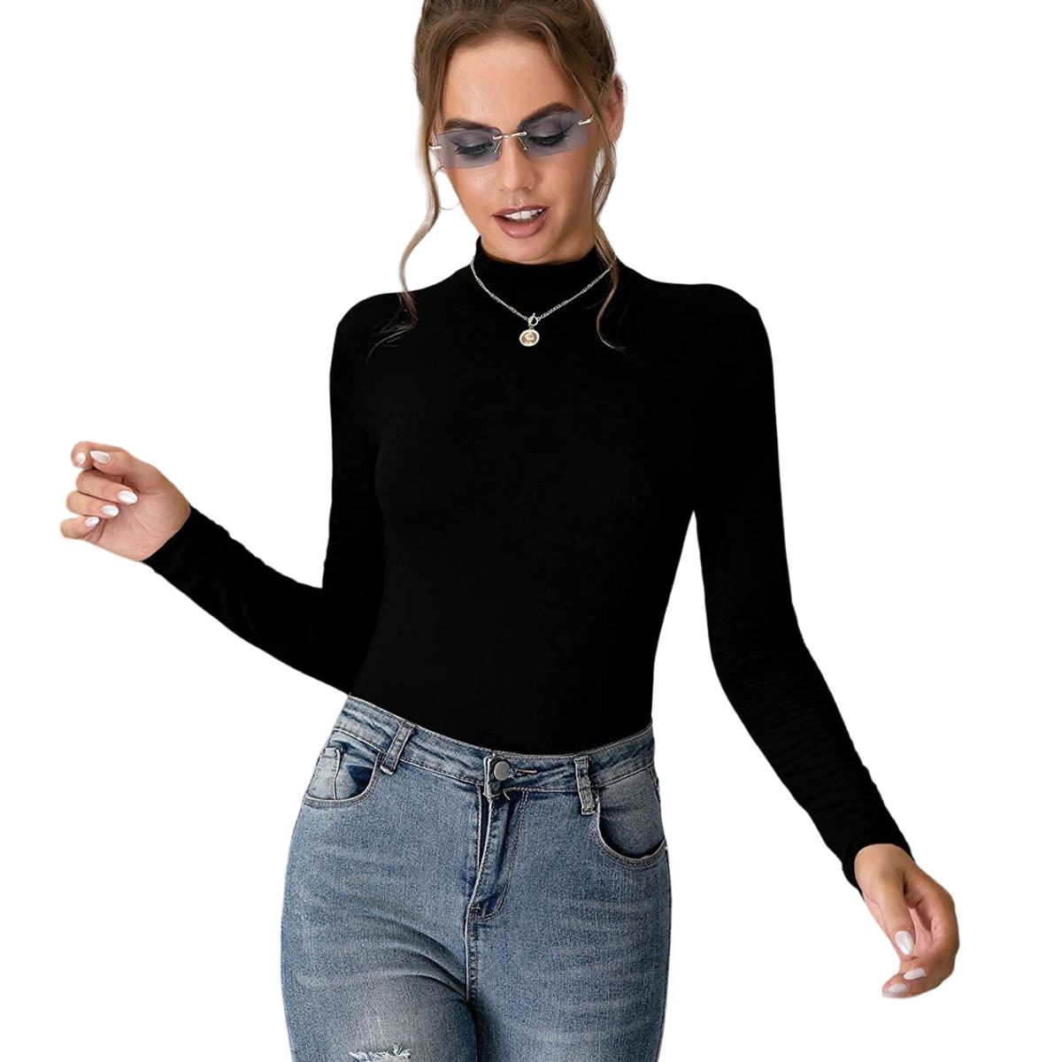 GARSIL - Beatle Para Mujer Con Fibra de Bambu -  Camiseta Termica