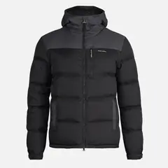 HAKA HONU - Chaqueta Hombre Campo Base Negro/Grafito