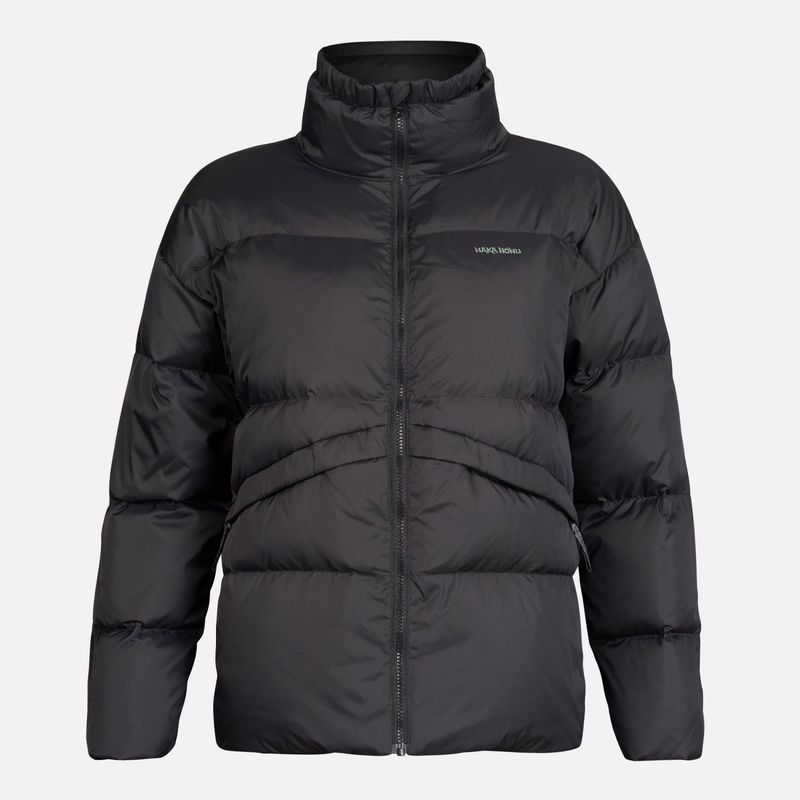 HAKA HONU - Chaqueta Mujer Campo Base Negro Haka Honu