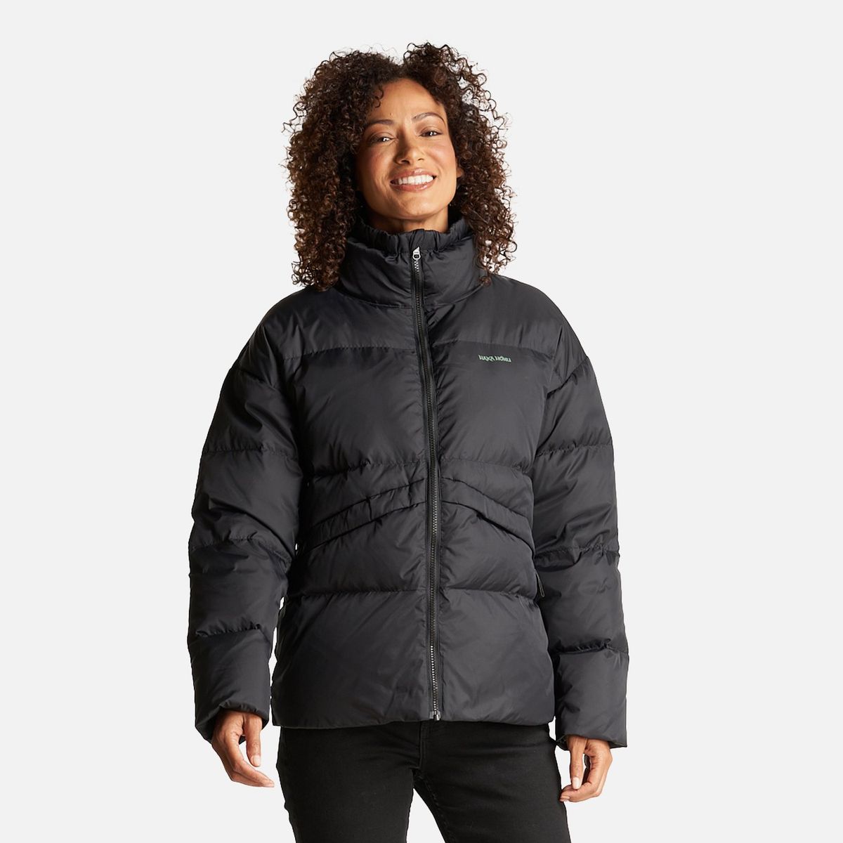 HAKA HONU - Chaqueta Mujer Campo Base Negro Haka Honu