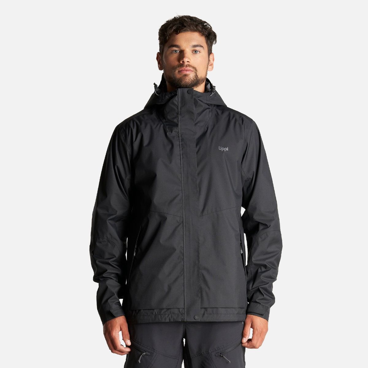 LIPPI - Chaqueta Hombre Blizzard B-Dry Hoody Jacket Negro Lippi
