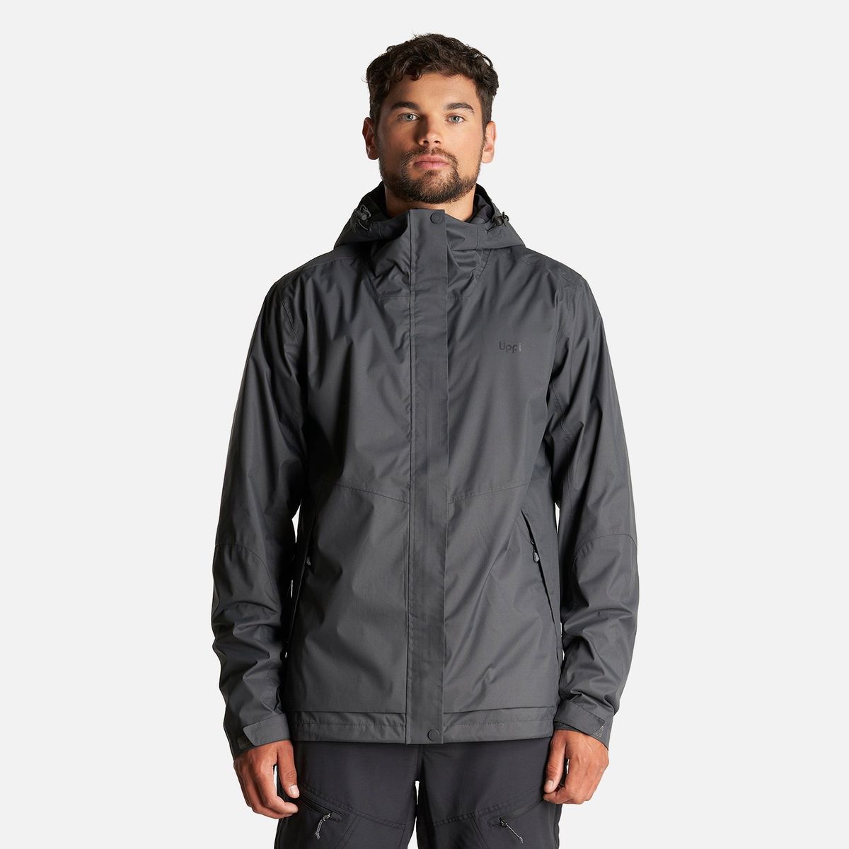 LIPPI - Chaqueta Hombre Blizzard B-Dry Hoody Jacket Grafito Lippi