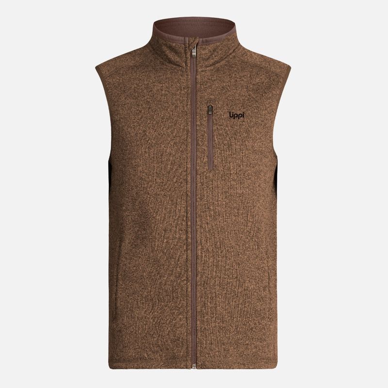 LIPPI - Chaqueta Hombre Coronado Therm-Pro Vest Melange Café Lippi