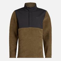 Poleron Hombre Glaciar Sherpa-Pro 1/4 Zip Jacket Verde Militar
