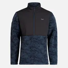 LIPPI - Chaqueta Hombre Glaciar Sherpa-Pro Jacket Print Azul Noche