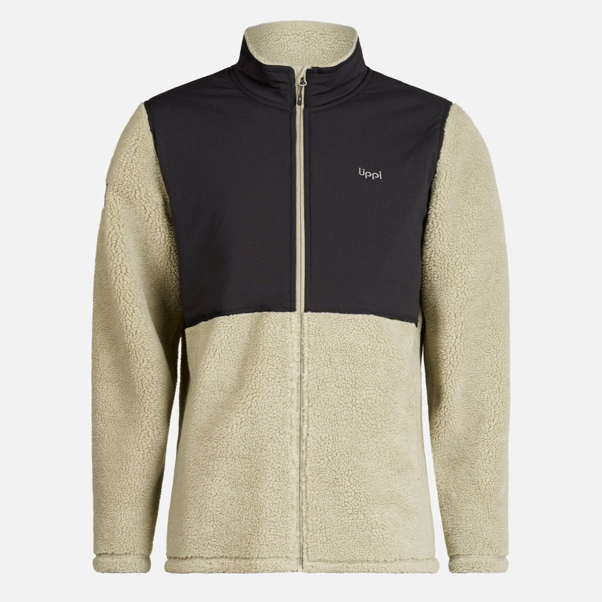 LIPPI - Chaqueta Hombre Glaciar Sherpa-Pro Jacket Verde Grisaceo Lippi