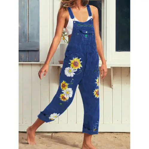 BLWOENS - Jeans casuales de moda para mujeres - Azul