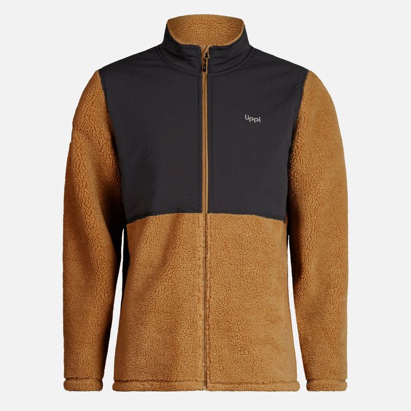 LIPPI - Chaqueta Hombre Glaciar Sherpa-Pro Jacket Mostaza Oscuro Lippi