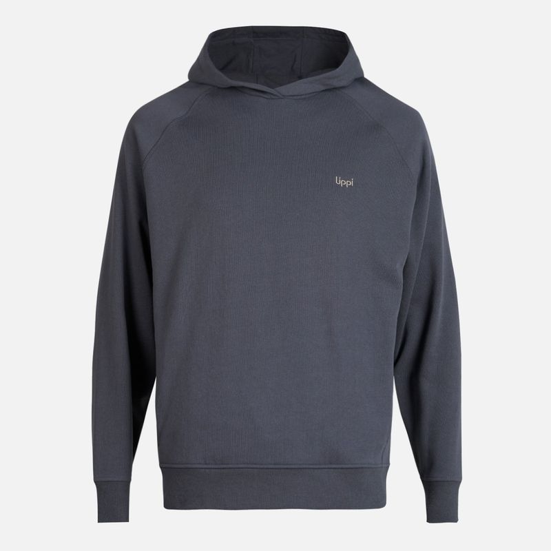 LIPPI - Poleron Hombre Insigne Hoody Sweatshirt Back Print Azul Noche Lippi