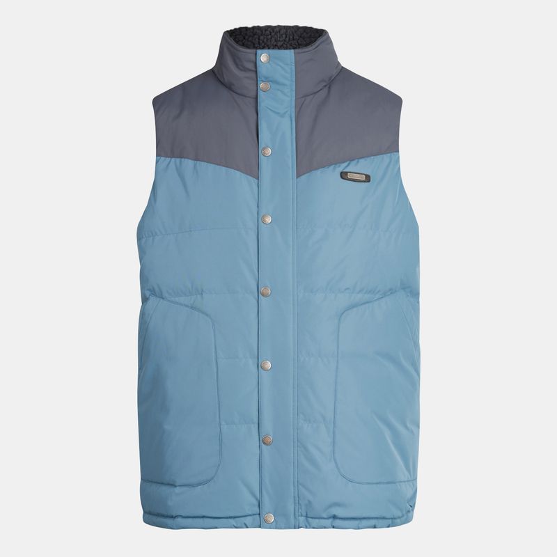 LIPPI - Chaqueta Hombre Kobuk Down Vest Azul Piedra Lippi