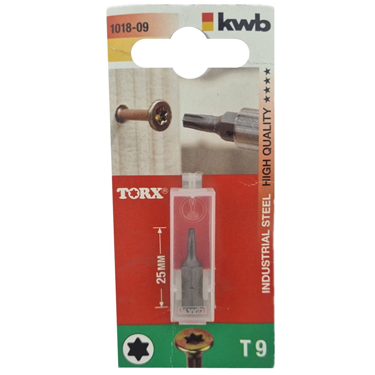 KWB - Punta Para Atornillador Torx T9 X 25 Mm Kwb 101809
