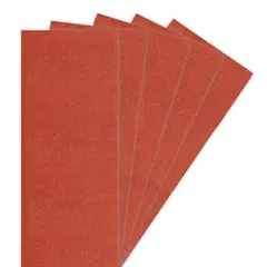 INGCO - 5 Hojas De Lija Para Pulir 90x231mm Grano Variado