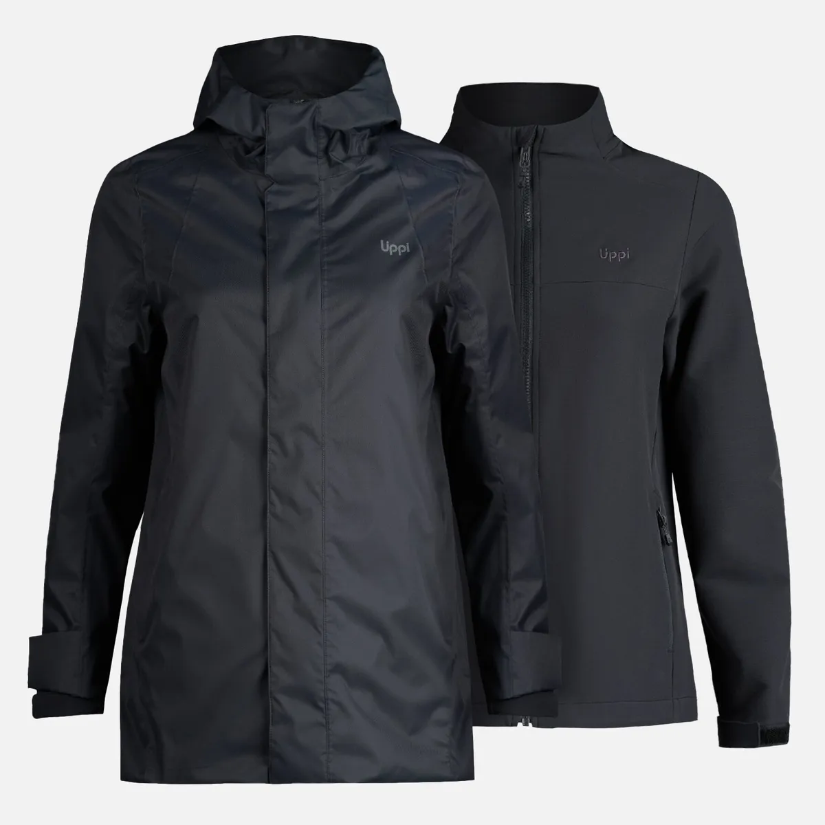 LIPPI - Chaqueta Mujer Smart Protect Fusion 3 Jacket Negro Lippi