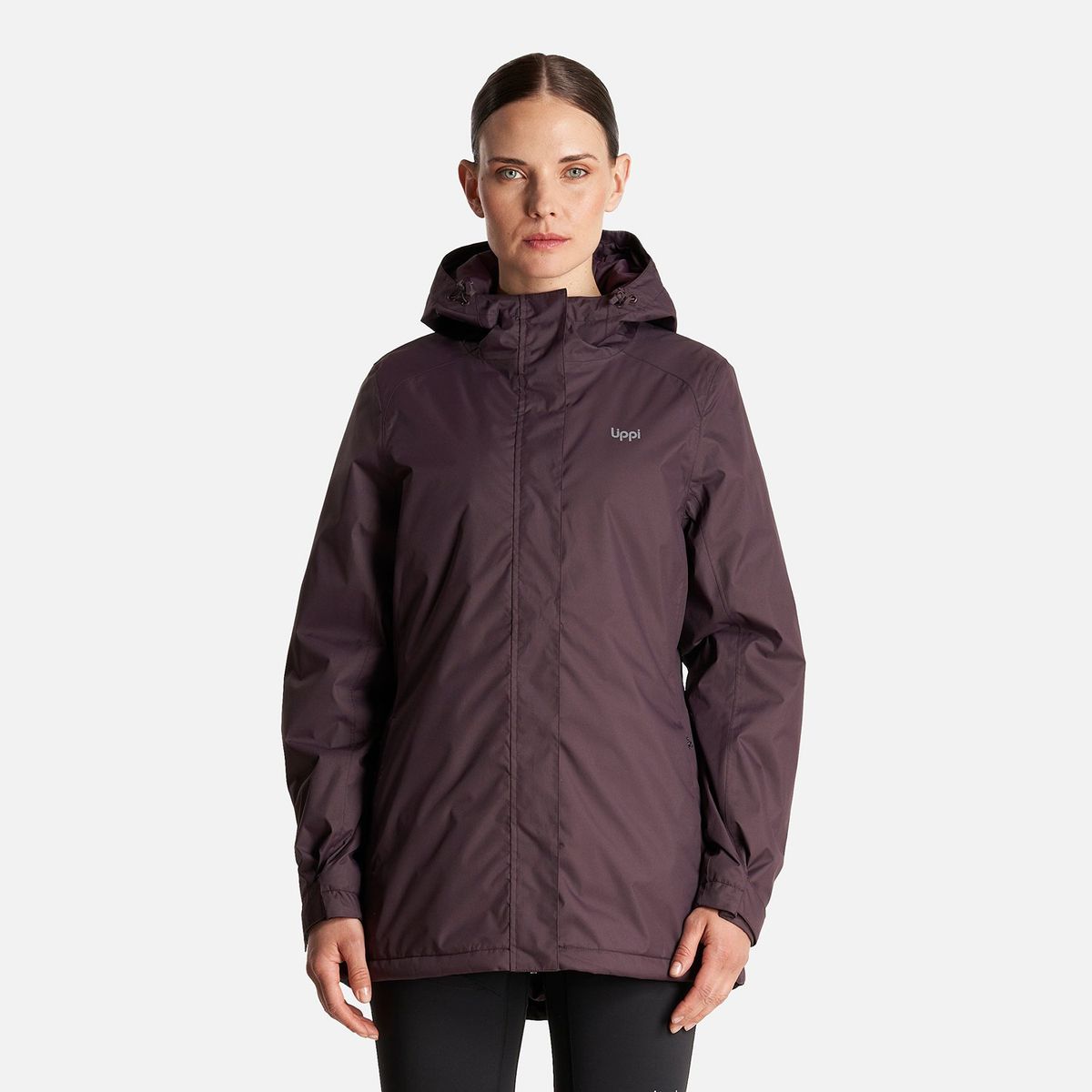 LIPPI - Chaqueta Mujer Suntra Steampro Hoody Jacket Burdeo Lippi