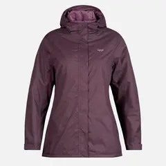 LIPPI - Chaqueta Mujer Suntra Steampro Hoody Jacket Burdeo