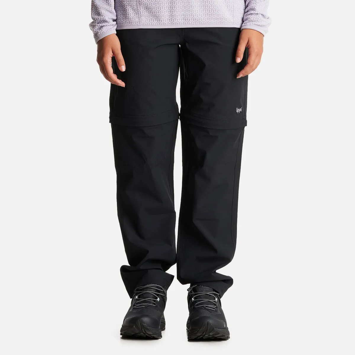 LIPPI - Pantalon Teen Girl Pardo Mix-2 Q-Dry Pants Negro Lippi