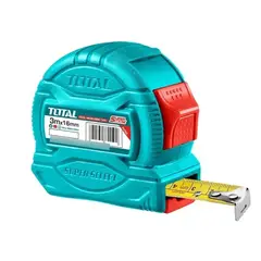 TOTAL TOOLS - Cinta Huincha De Medir Metrica De Acero 3m