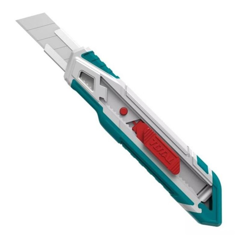 TOTAL TOOLS - Corta Carton Cuchillo Cartonero 18mm X 100mm Total Tht511816