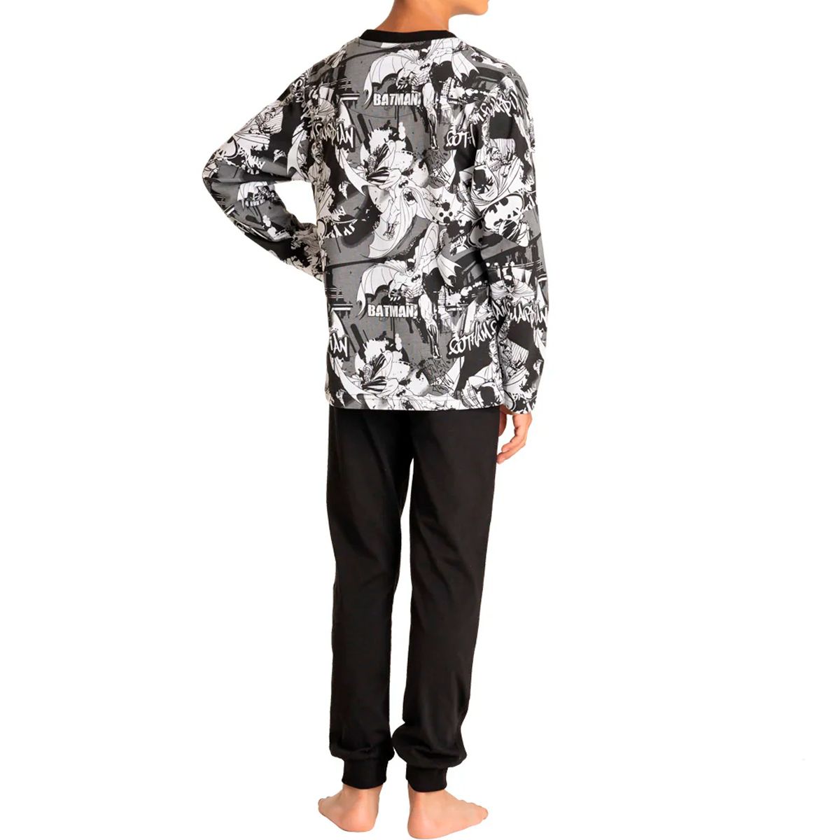 TOP - Pijama De Algodón Niño Invierno BATMAN Top