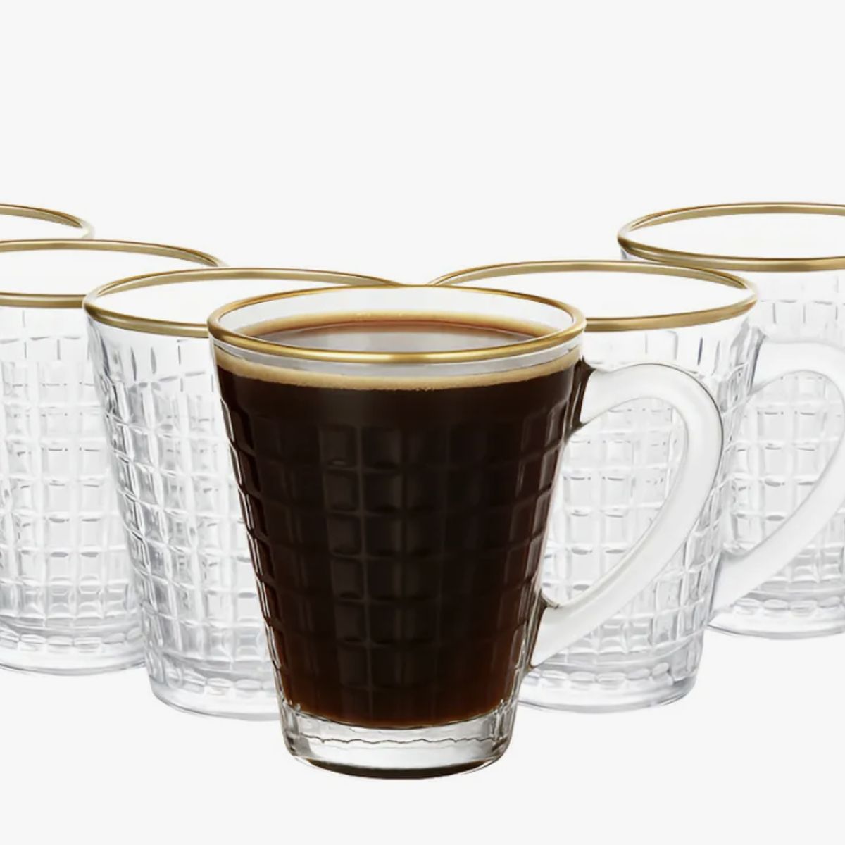 LAV - Set 6 Tazas Para Café Té Elegantes