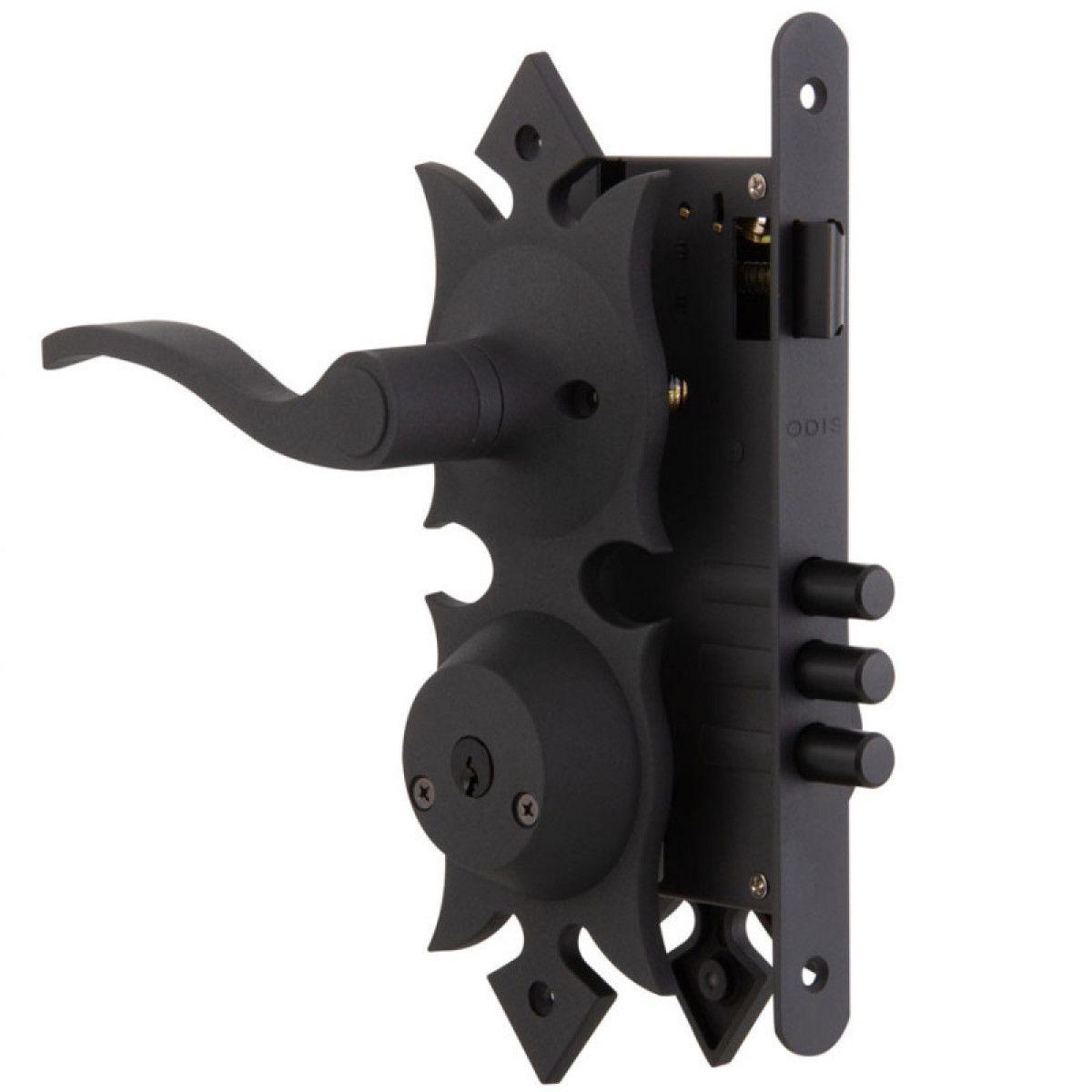 ODIS - Cerradura Embutida con Manilla Medio Acceso Colonial Odis