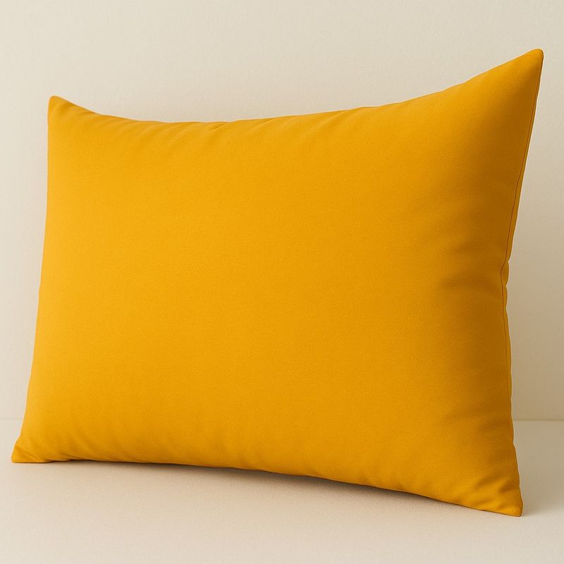 REHUCE - Almohada Cama 50x70cm - Color Amarillo