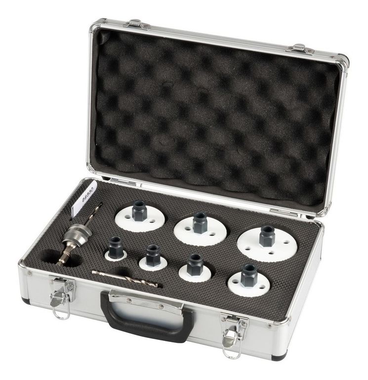 Set 9 Piezas Sierra Copa Ezychange Bi-metal HSS 8% Co