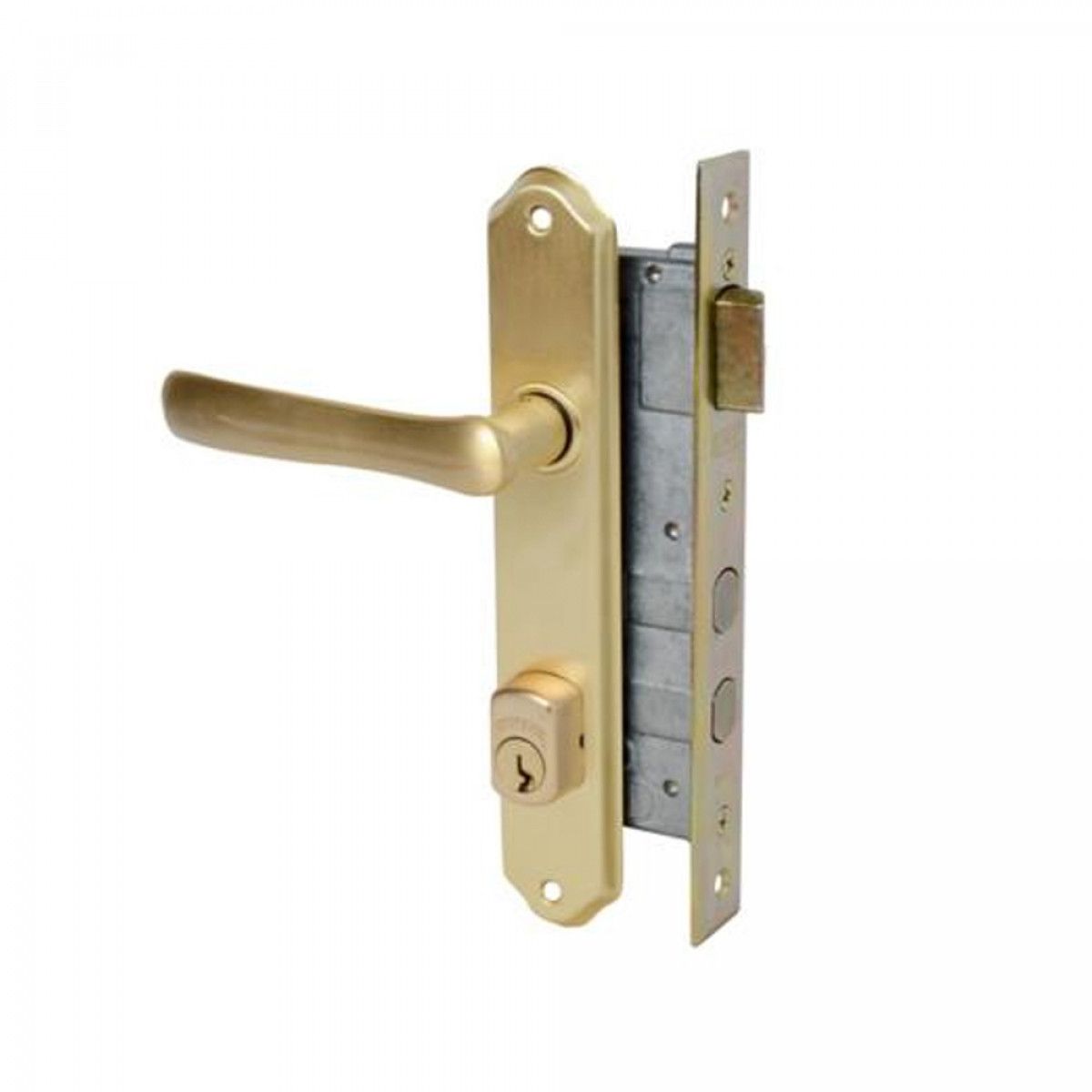 SCANAVINI - Cerradura de Embutir Acceso Principal Satín1080914 Scanavini