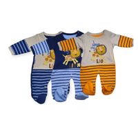 Osito Enterito Rayas Bebe Niño Algodon