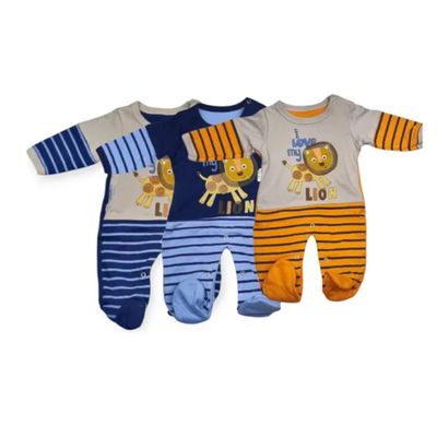 Imagen 1 del producto Osito Enterito Rayas Bebe Niño Algodon