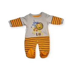 AGW - Osito Enterito Rayas Bebe Niño Algodon