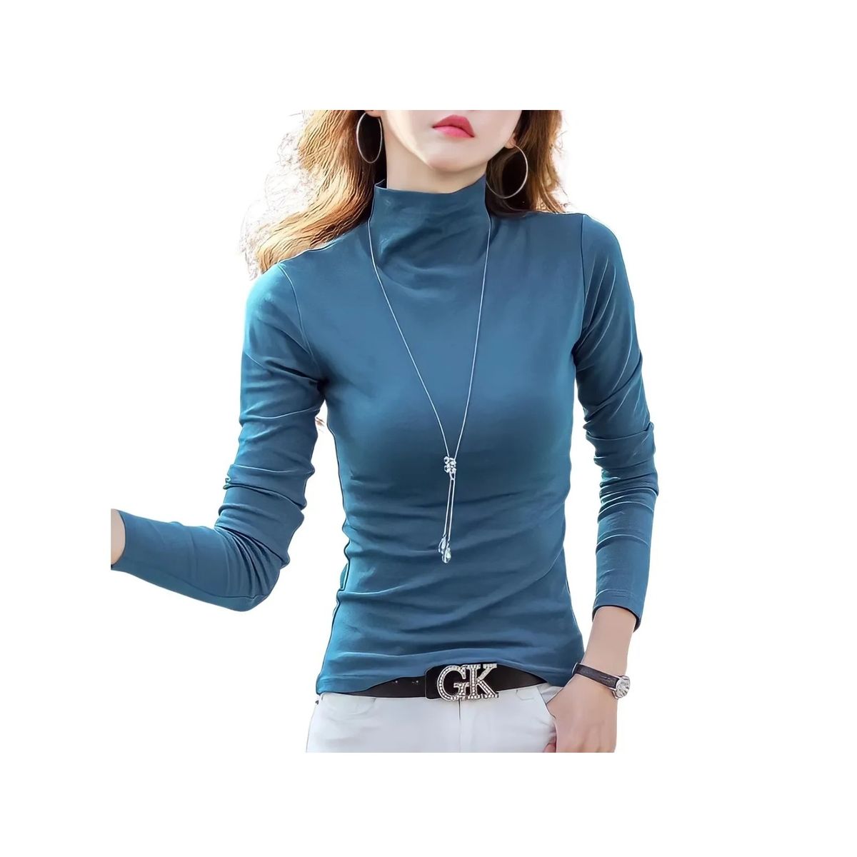 GARSIL - Beatle Para Mujer Con Fibra de Bambu -  Camiseta Termica