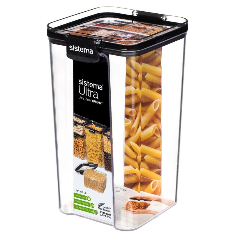 SISTEMA - Contenedor cuadrado Sistema Ultra 1.3 lts