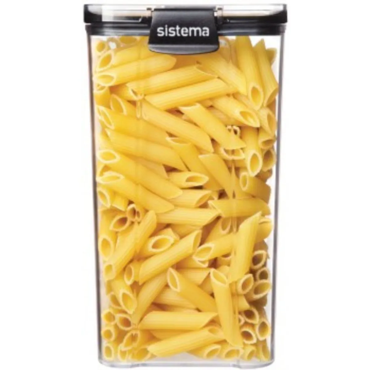 SISTEMA - Contenedor Hermético 1,3 L Tritan Ultra Resistente - Ideal para Despensa y Alimentos Secos - No Absorbe Olores - Sistema Plastics