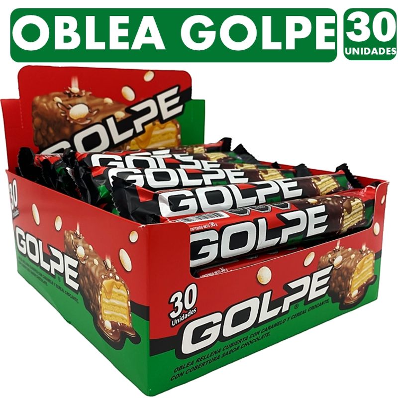 ARCOR - Golpe - Oblea De Arcor (Caja Con 30 Unidades)